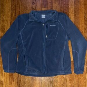Columbia Men's Fleece Jacket - Navy Blue